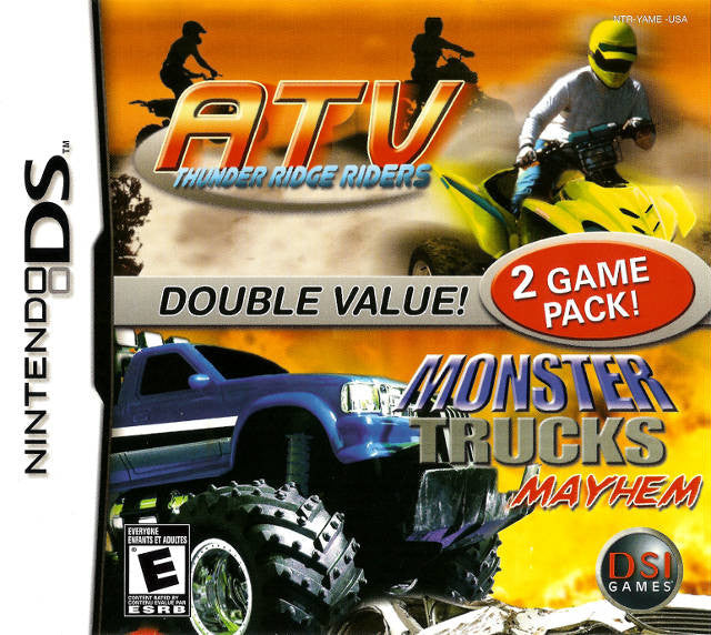 ATV Thunder Ridge Riders / Monster Trucks Mayhem - Nintendo DS