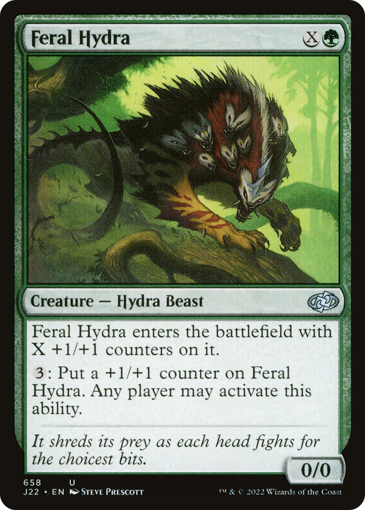 Feral Hydra (J22-658) - Jumpstart 2022