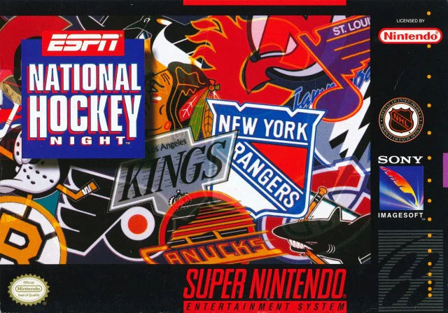 ESPN National Hockey Night - Super Nintendo (SNES)
