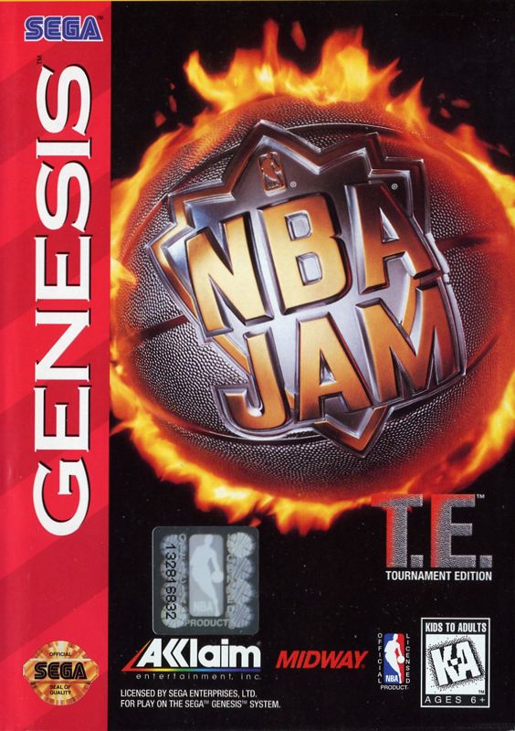NBA Jam Tournament Edition - Sega Genesis