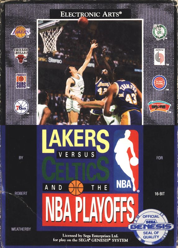 Lakers versus Celtics and the NBA Playoffs - Sega Genesis