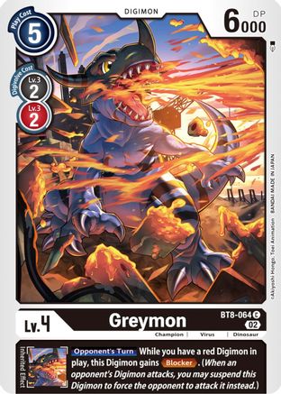 Greymon (Winner Pack Dimensional Phase) (BT8-064) - New Awakening