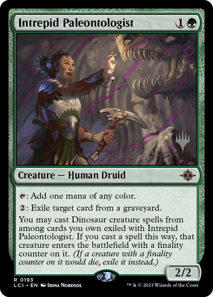 Intrepid Paleontologist (PPLCI-193P) - The Lost Caverns of Ixalan Promos