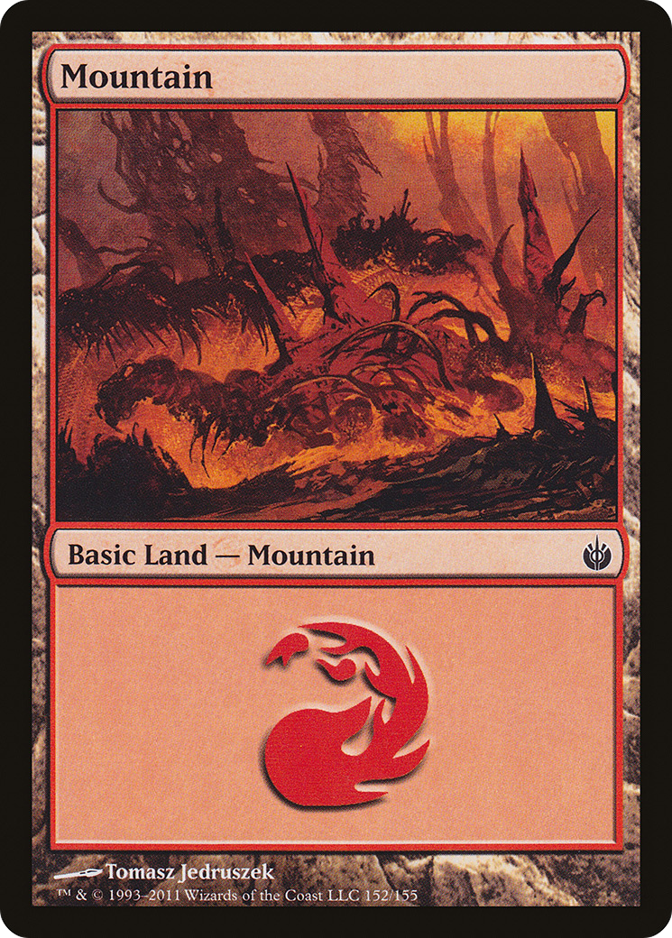 Mountain (MBS-152) - Mirrodin Besieged