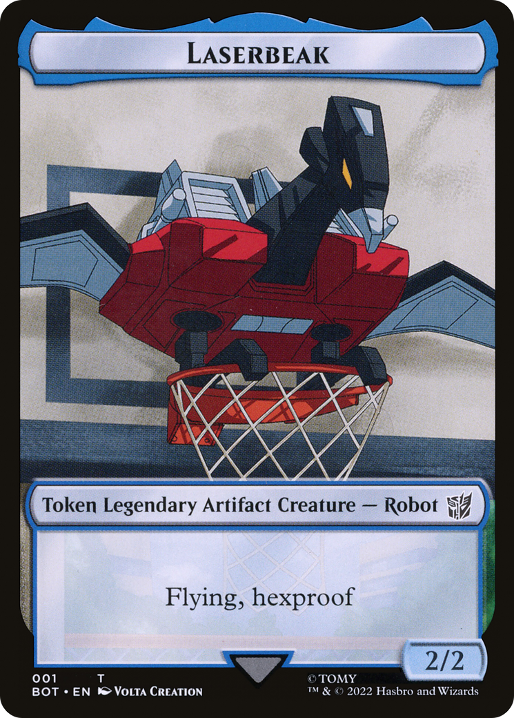 Laserbeak (BOT-001) - Transformers Tokens