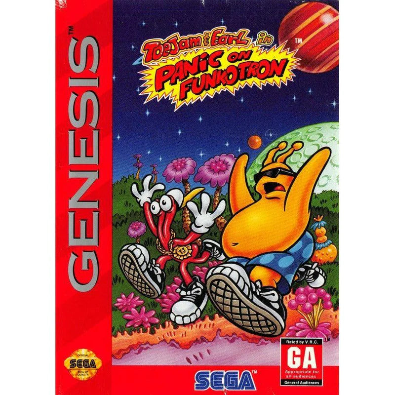 ToeJam & Earl in Panic on Funkotron - Sega Genesis