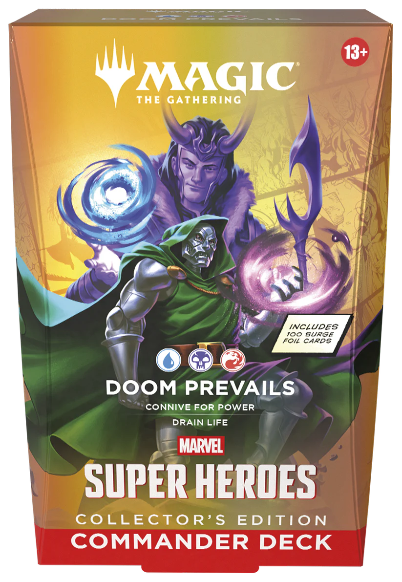 MTG MARVEL SUPER HEROES COMMANDER COLLECTORS EDITION