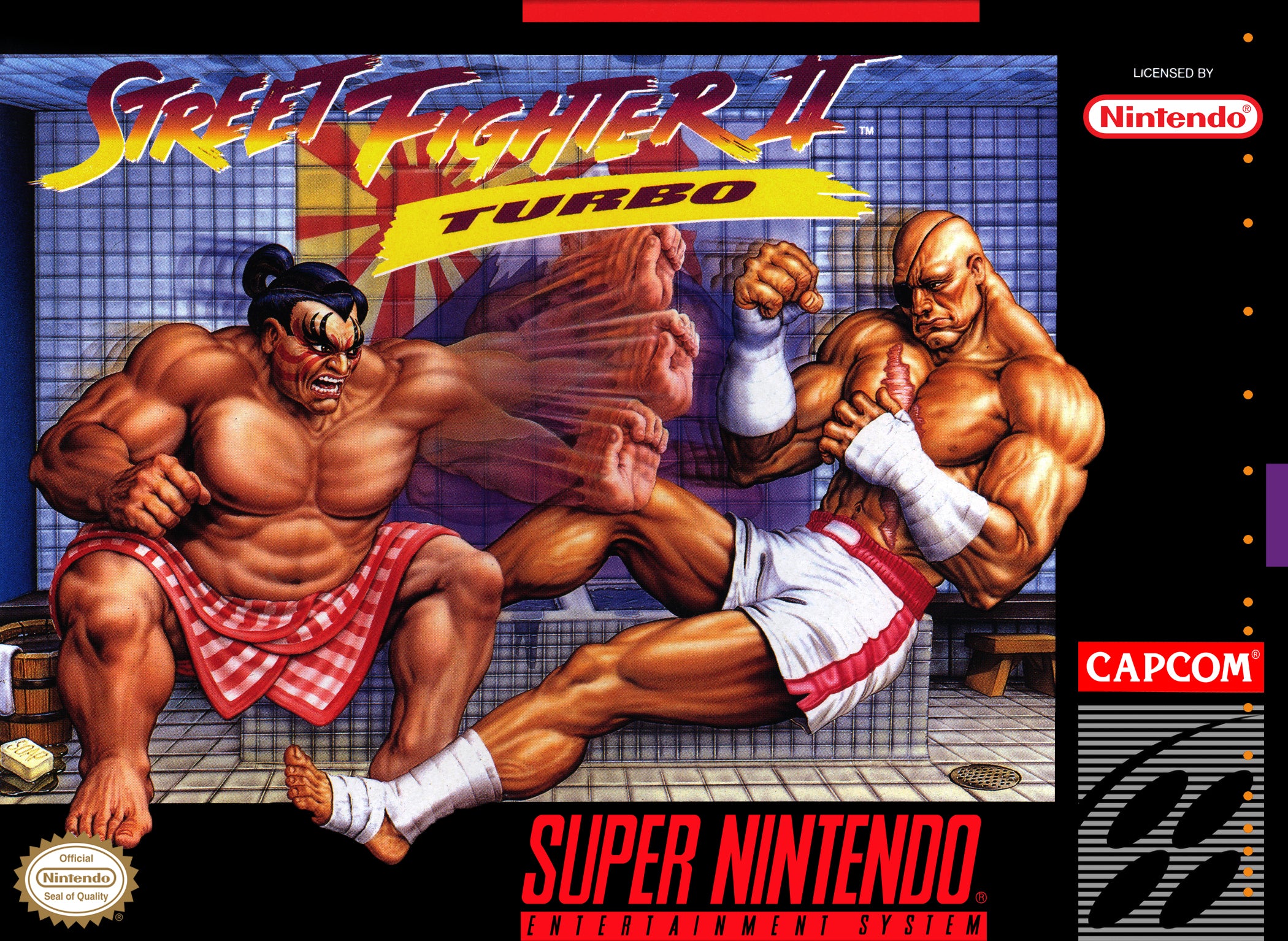 Street Fighter II Turbo - Super Nintendo (SNES)