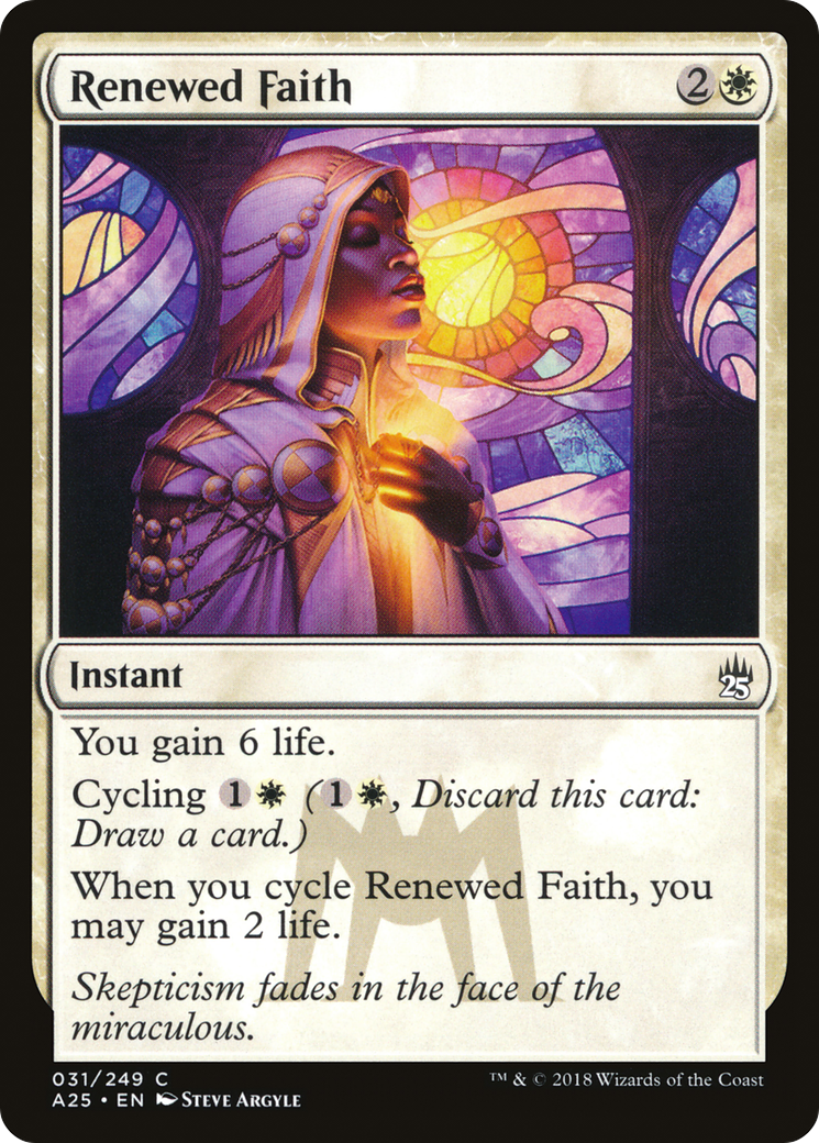 Renewed Faith (A25-031) - Masters 25 Foil