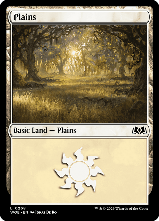 Plains (WOE-268) - Wilds of Eldraine