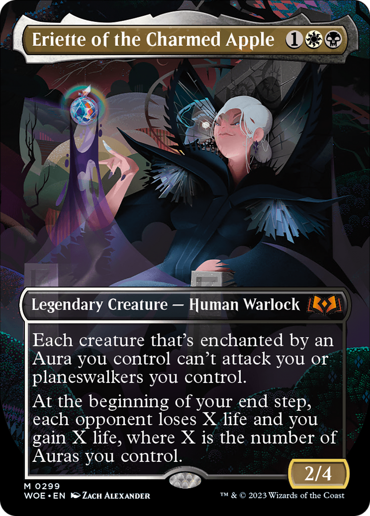 Eriette of the Charmed Apple (WOE-299) - Wilds of Eldraine (Borderless)