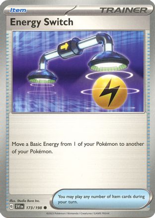Energy Switch 173/198  - Reverse Holofoil SV01 Scarlet & Violet Base Set - Common