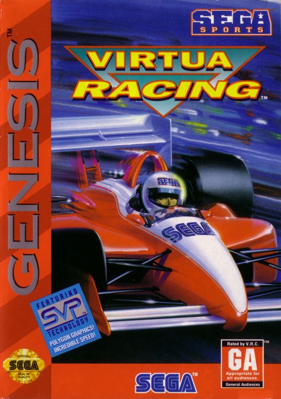 Virtua Racing - Sega Genesis