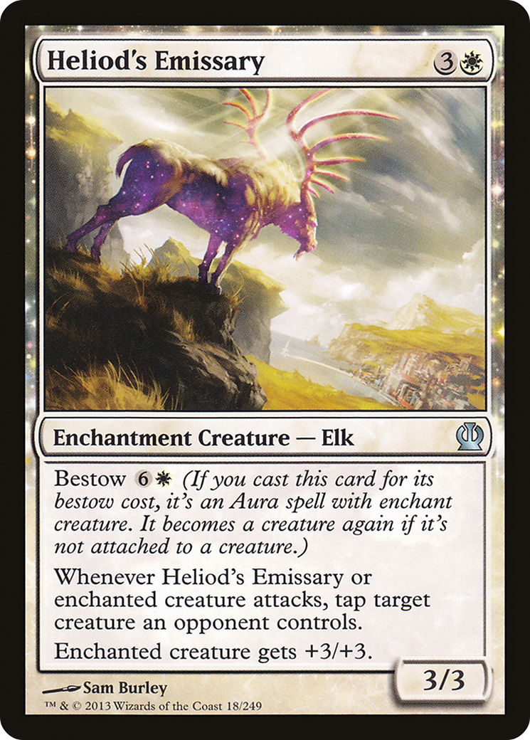 Heliod's Emissary (THS-018) - Theros: (enchantment)