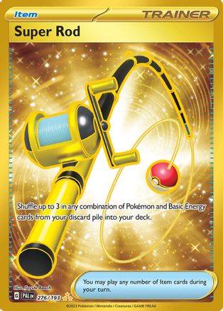 Super Rod 276/193  - Holofoil SV02 Paldea Evolved - Hyper Rare