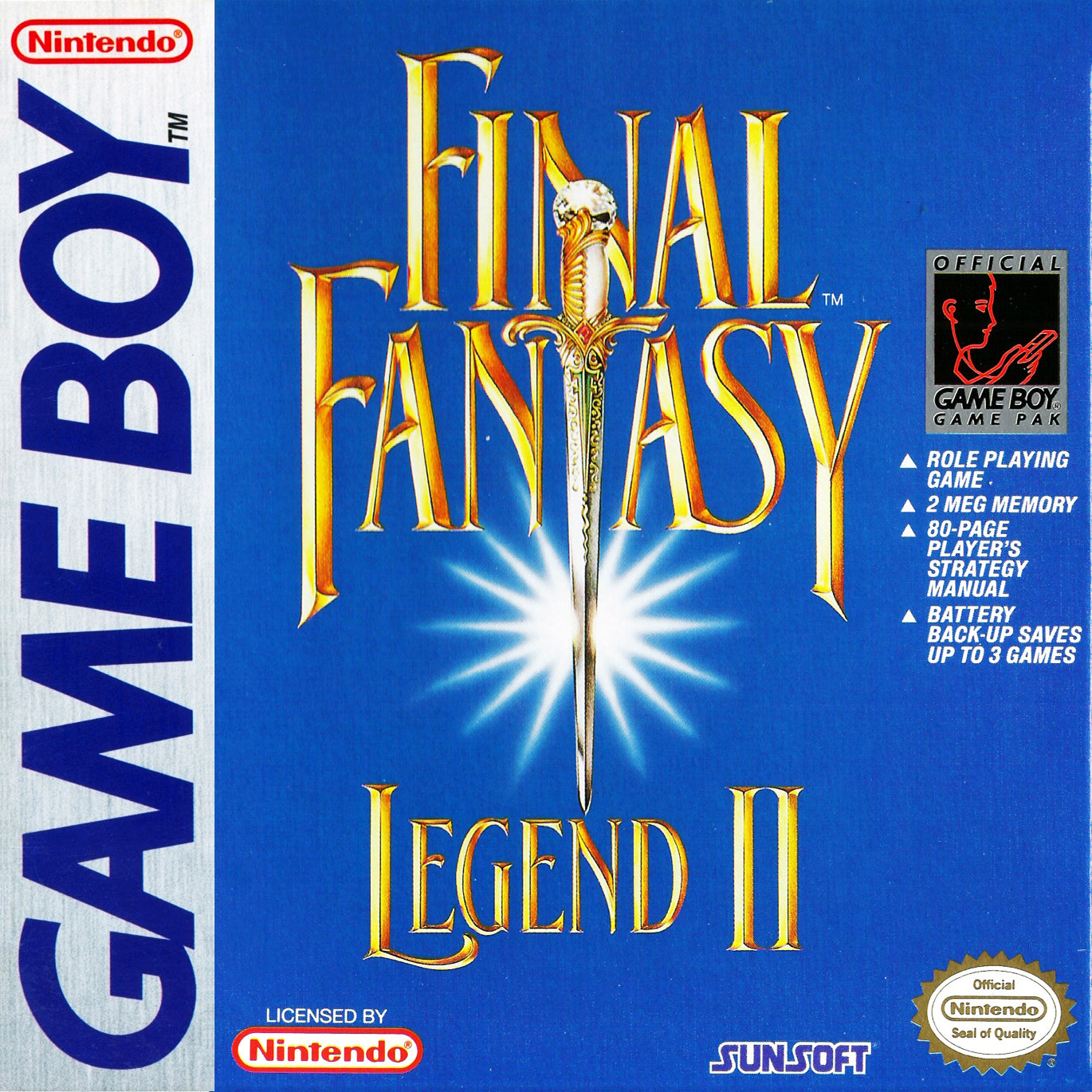 Final Fantasy Legend II - Game Boy