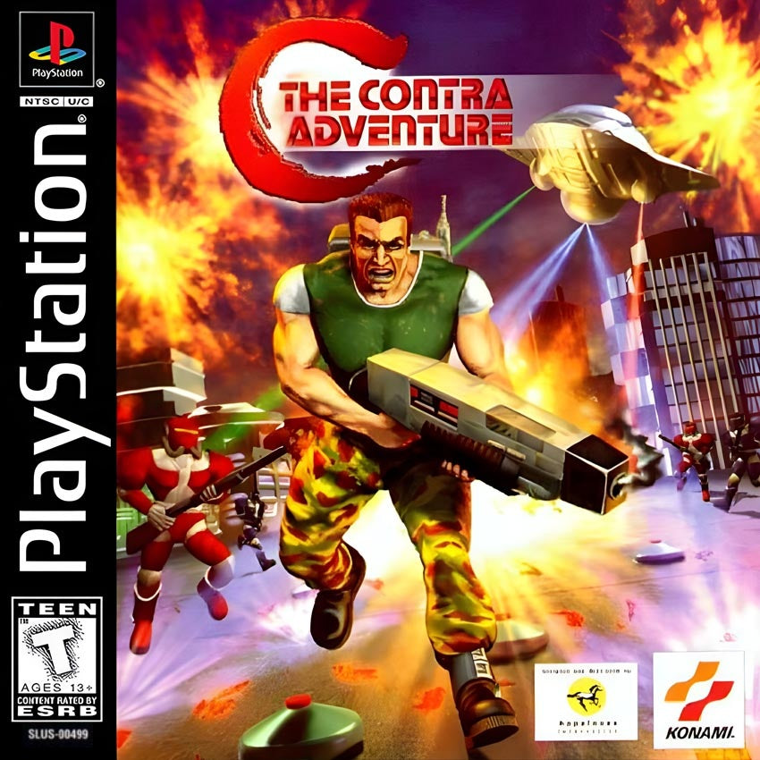 C: The Contra Adventure - PlayStation (PS1)