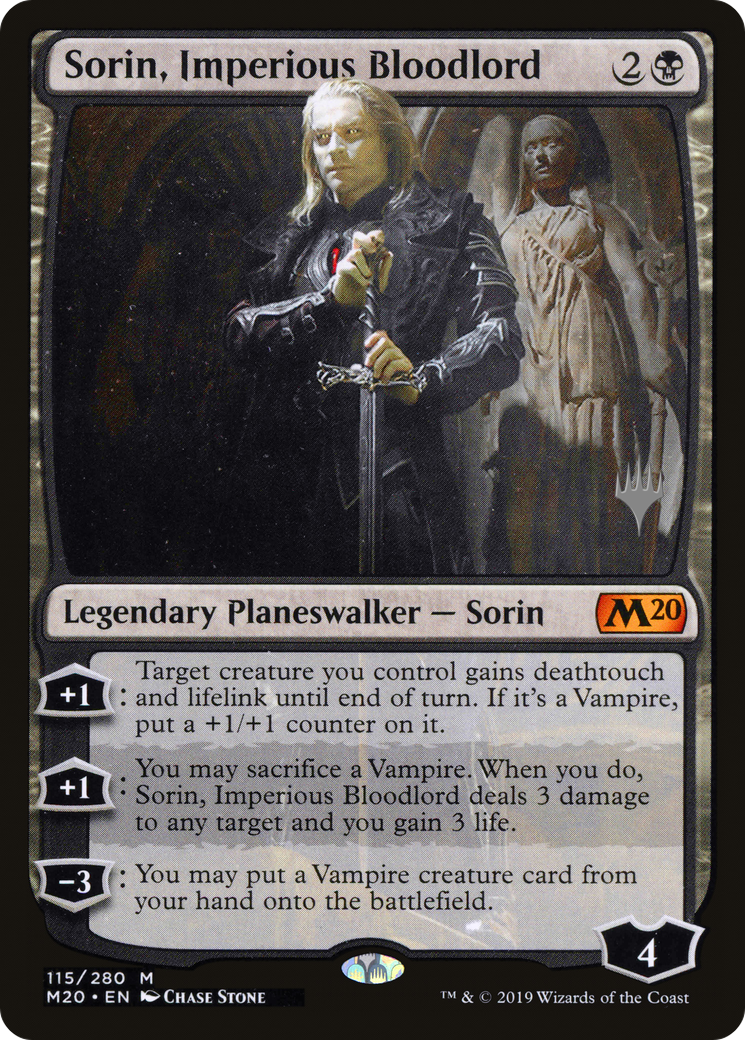 Sorin, Imperious Bloodlord (PPM20-115) - Core Set 2020 Promos Foil