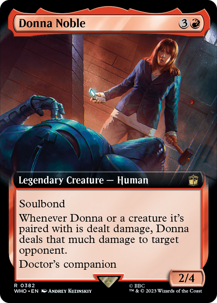 Donna Noble (WHO-382) - Doctor Who: (Extended Art) Foil