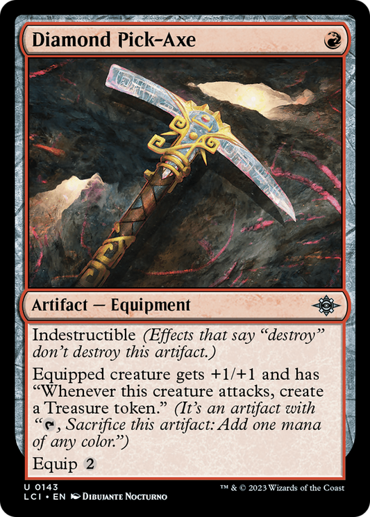 Diamond Pick-Axe (LCI-143) - The Lost Caverns of Ixalan