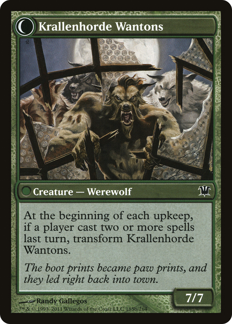 Grizzled Outcasts (ISD-185) - Innistrad: (Double Faced Transform) Foil