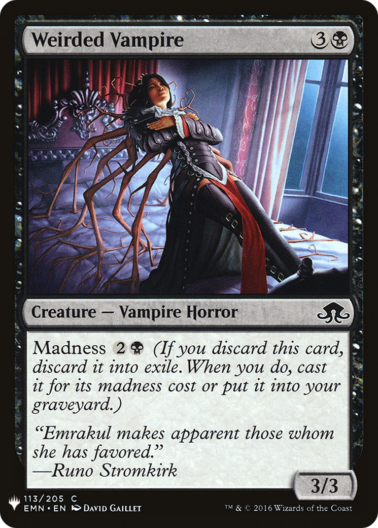 Weirded Vampire (LIST-113) - The List