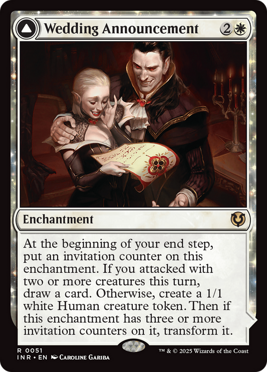 Wedding Announcement (INR-051) - Innistrad Remastered: (enchantment)