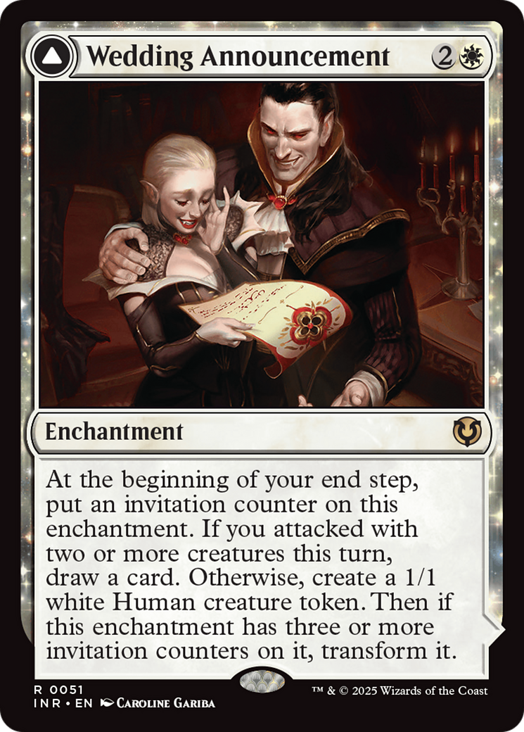 Wedding Announcement (INR-051) - Innistrad Remastered: (enchantment)