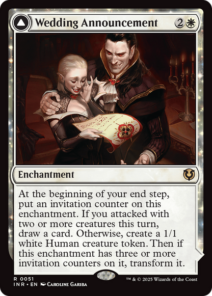 Wedding Announcement (INR-051) - Innistrad Remastered: (enchantment)