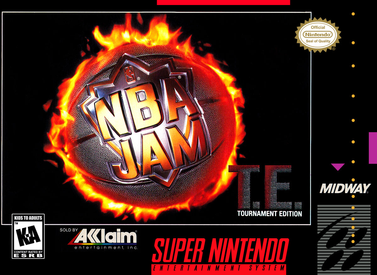 NBA Jam Tournament Edition - Super Nintendo (SNES)