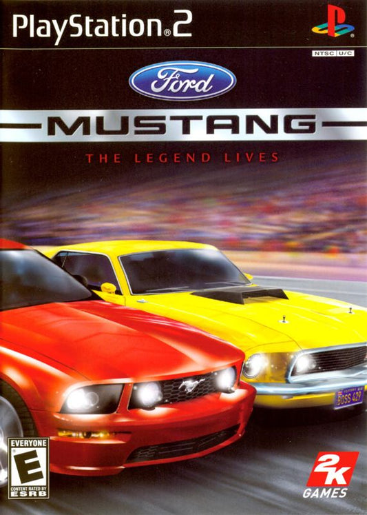 Ford Mustang - The Legend Lives - PlayStation 2 (PS2)