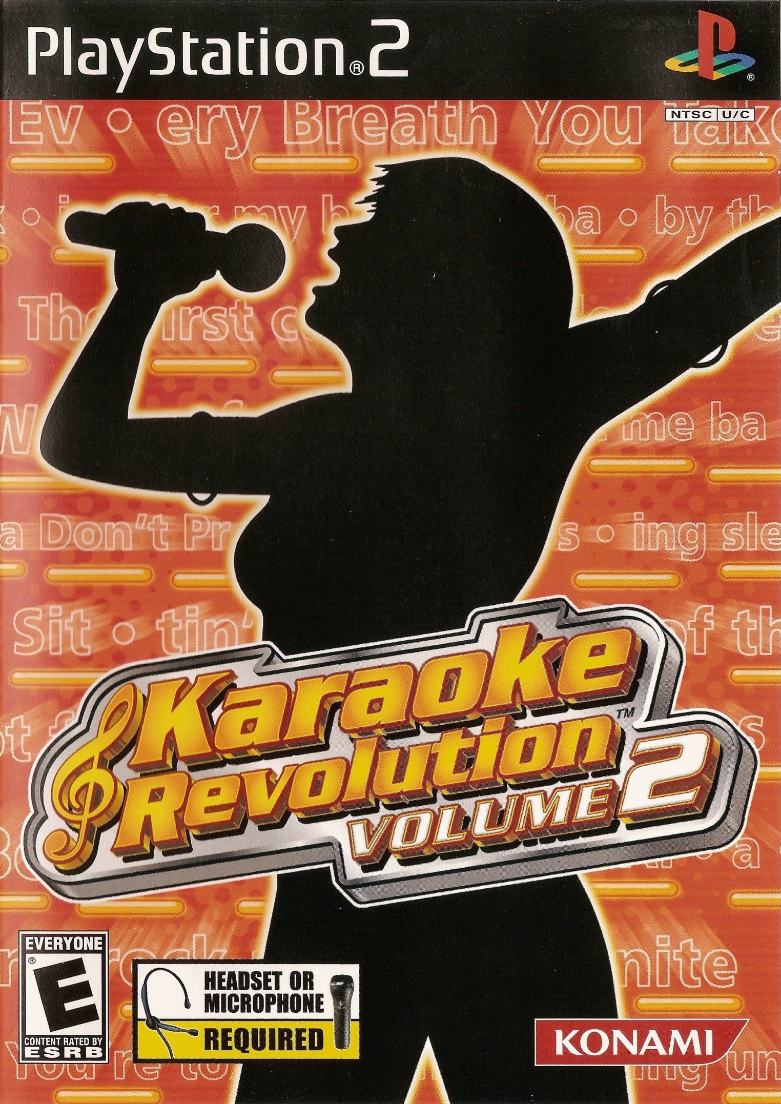 Karaoke Revolution Volume 2 - PlayStation 2 (PS2)