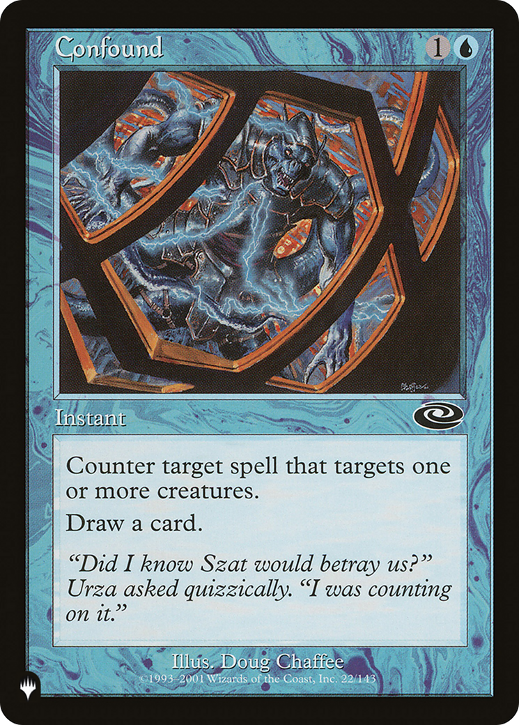 Confound (LIST-22/143) - The List
