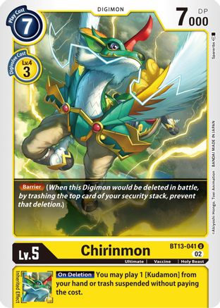 Chirinmon (BT13-041) - Versus Royal Knights