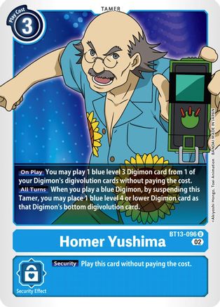 Homer Yushima (BT13-096) - Versus Royal Knights