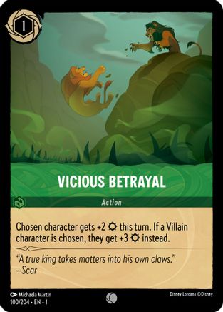 Vicious Betrayal (100/204) - The First Chapter