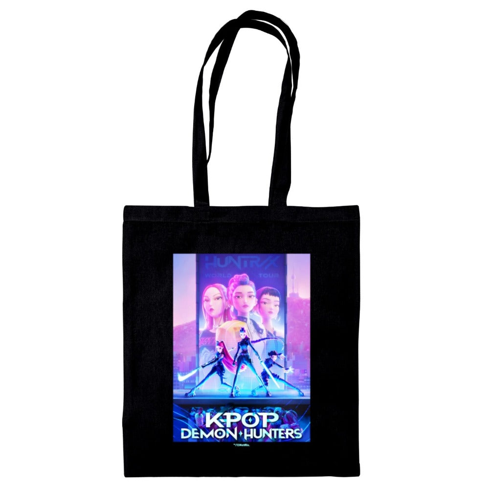 KPop Demon Hunters Tote Bag – Black