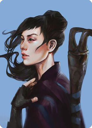 Yuriko, the Tiger's Shadow Art Card (ASCMM-062) - Art Series: Commander Masters