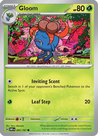 Gloom 002/197  SV03 Obsidian Flames - Common