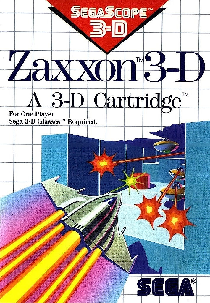 Zaxxon 3-D - Sega Master System