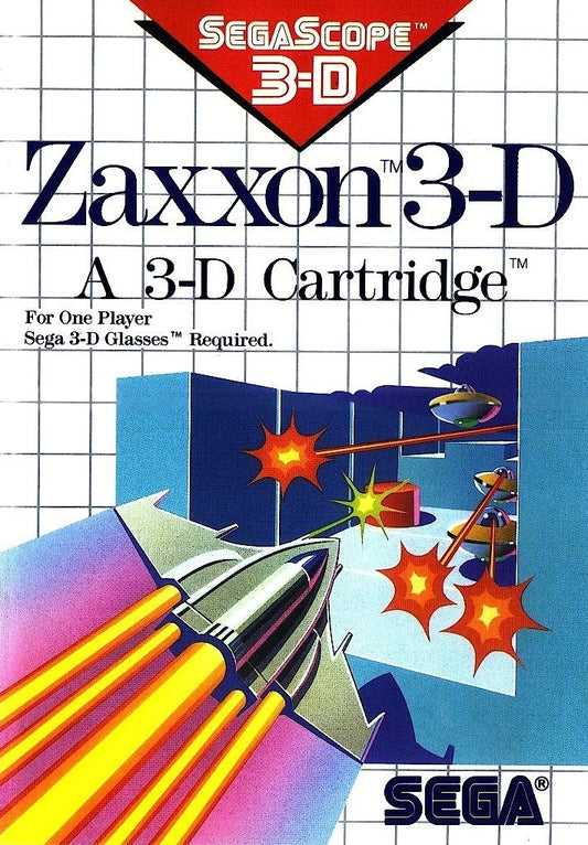 Zaxxon 3-D - Sega Master System