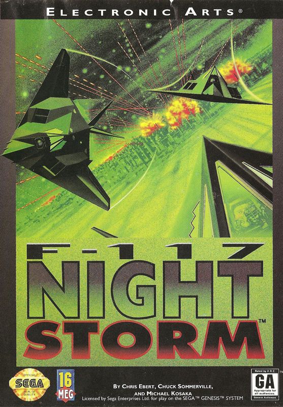 F-117 Night Storm - Sega Genesis