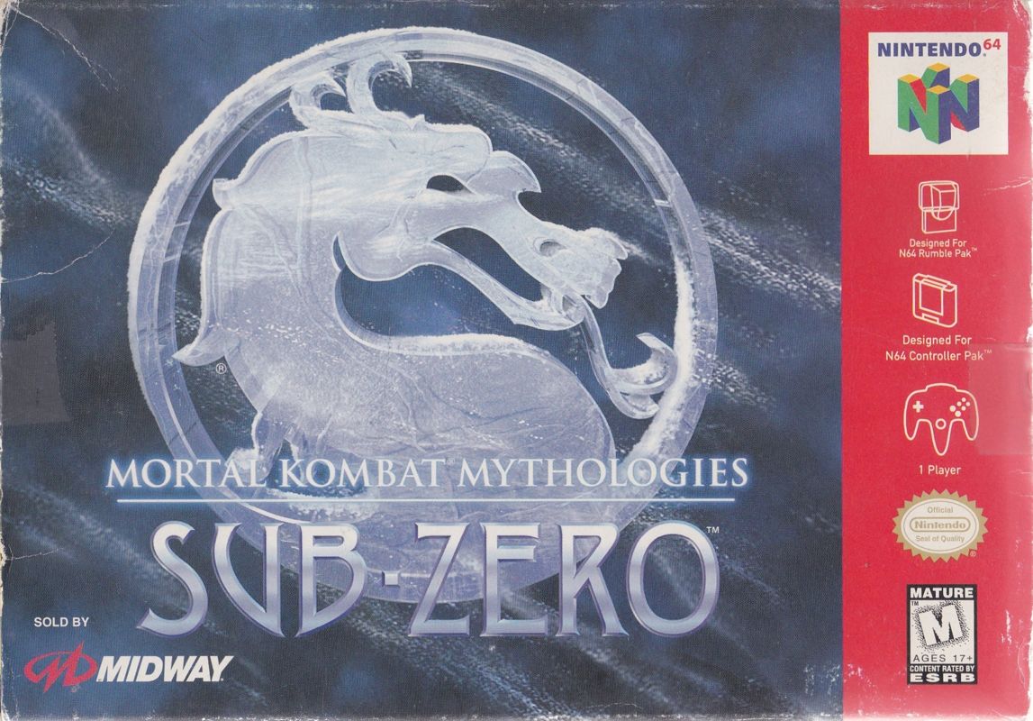 Mortal Kombat Mythologies Sub Zero