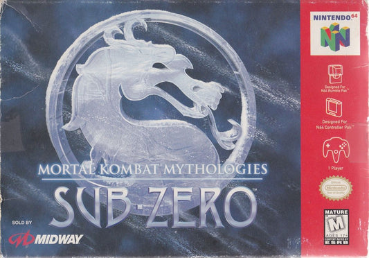 Mortal Kombat Mythologies Sub Zero
