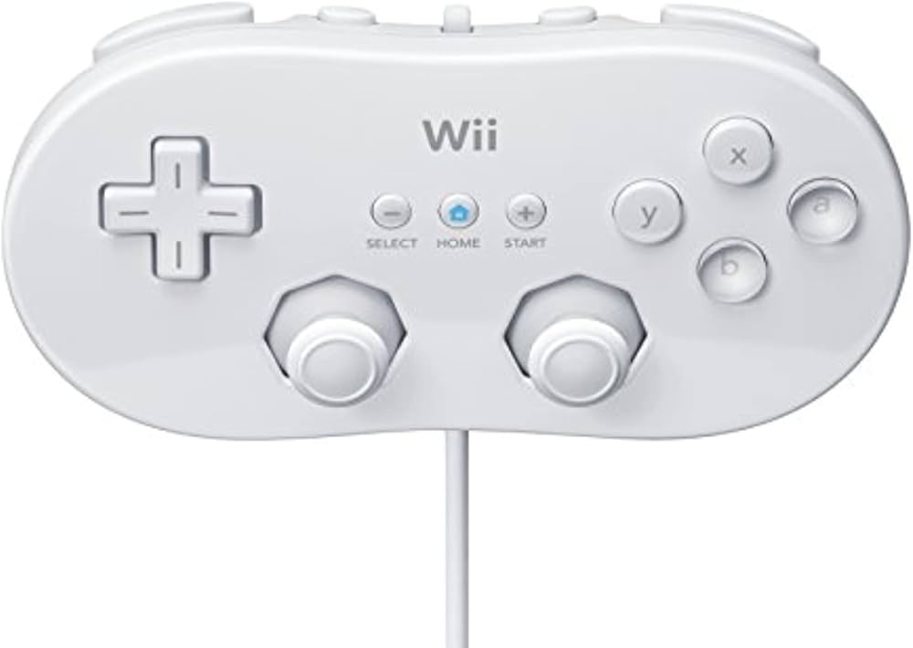 Wii Classic Controller (White) - Nintendo Wii