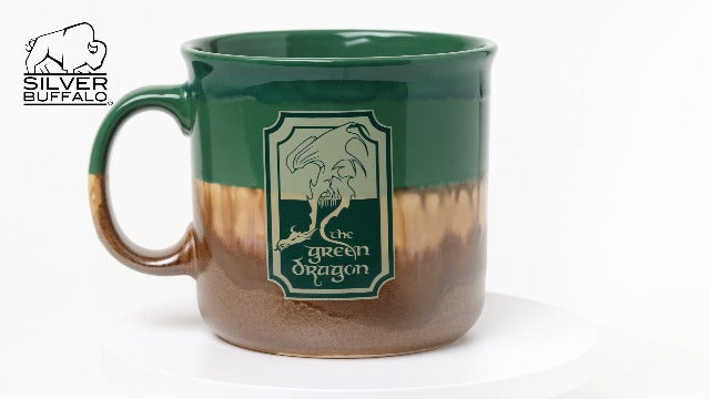 Lord of the Rings Jumbo Camper Mug – Green Dragon (Glazed)