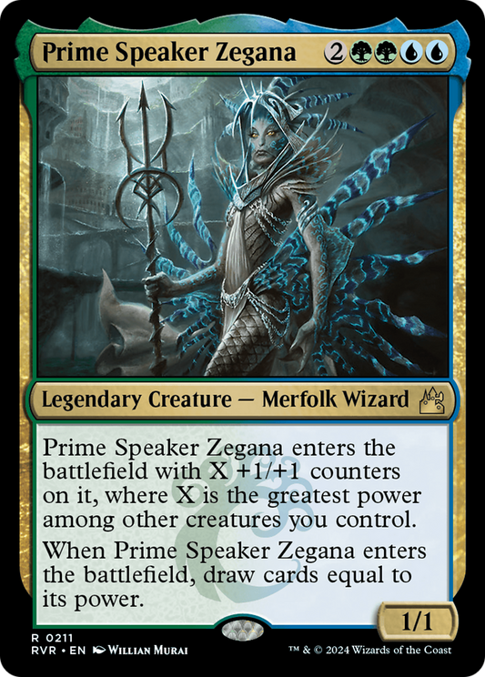 Prime Speaker Zegana (RVR-211) - Ravnica Remastered