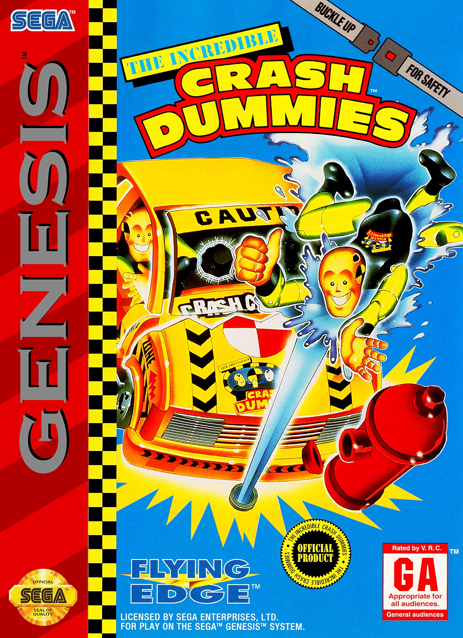 The Incredible Crash Dummies - Sega Genesis