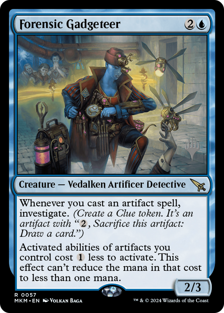 Forensic Gadgeteer (PPMKM-57P) - Murders at Karlov Manor Promos Foil