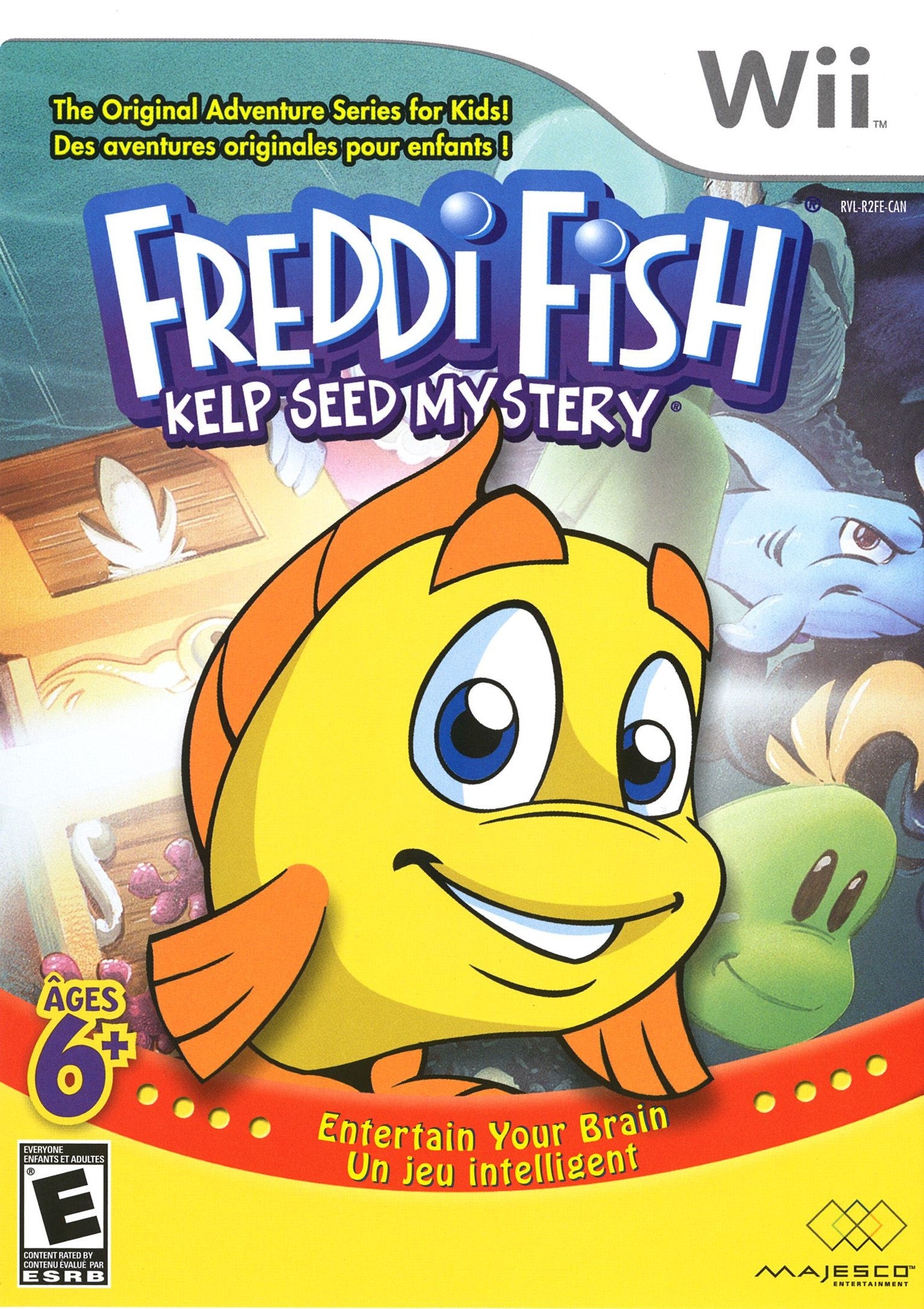 Freddi Fish - Kelp Seed Mystery - Nintendo Wii
